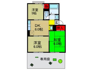 アネックス1の物件間取画像